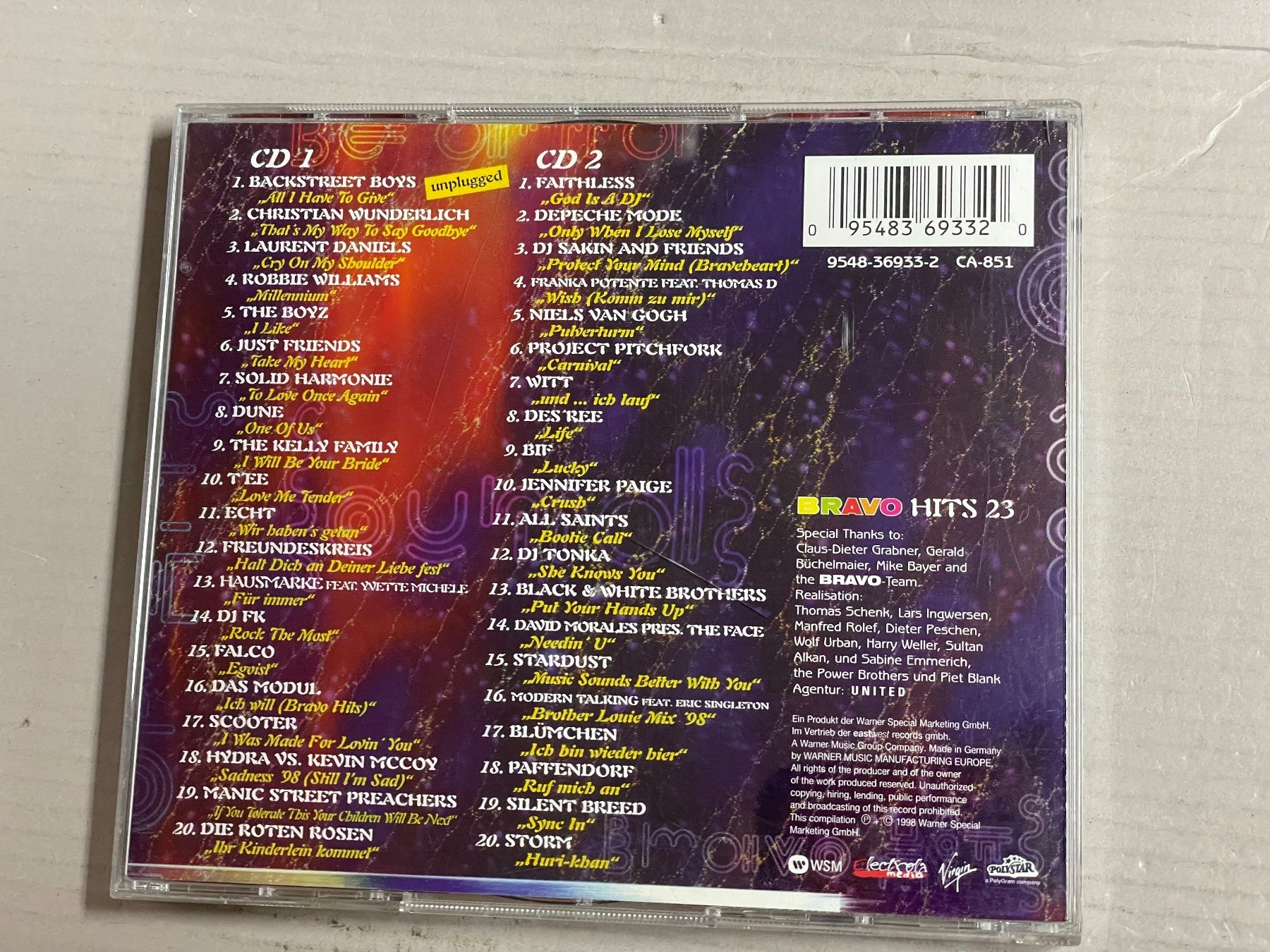 CDs: Bravo Hits 23 (2CD Compilation) - Hits Klassiker Top – Gebraucht aus Muri b. Bern von AdidasCollector 1