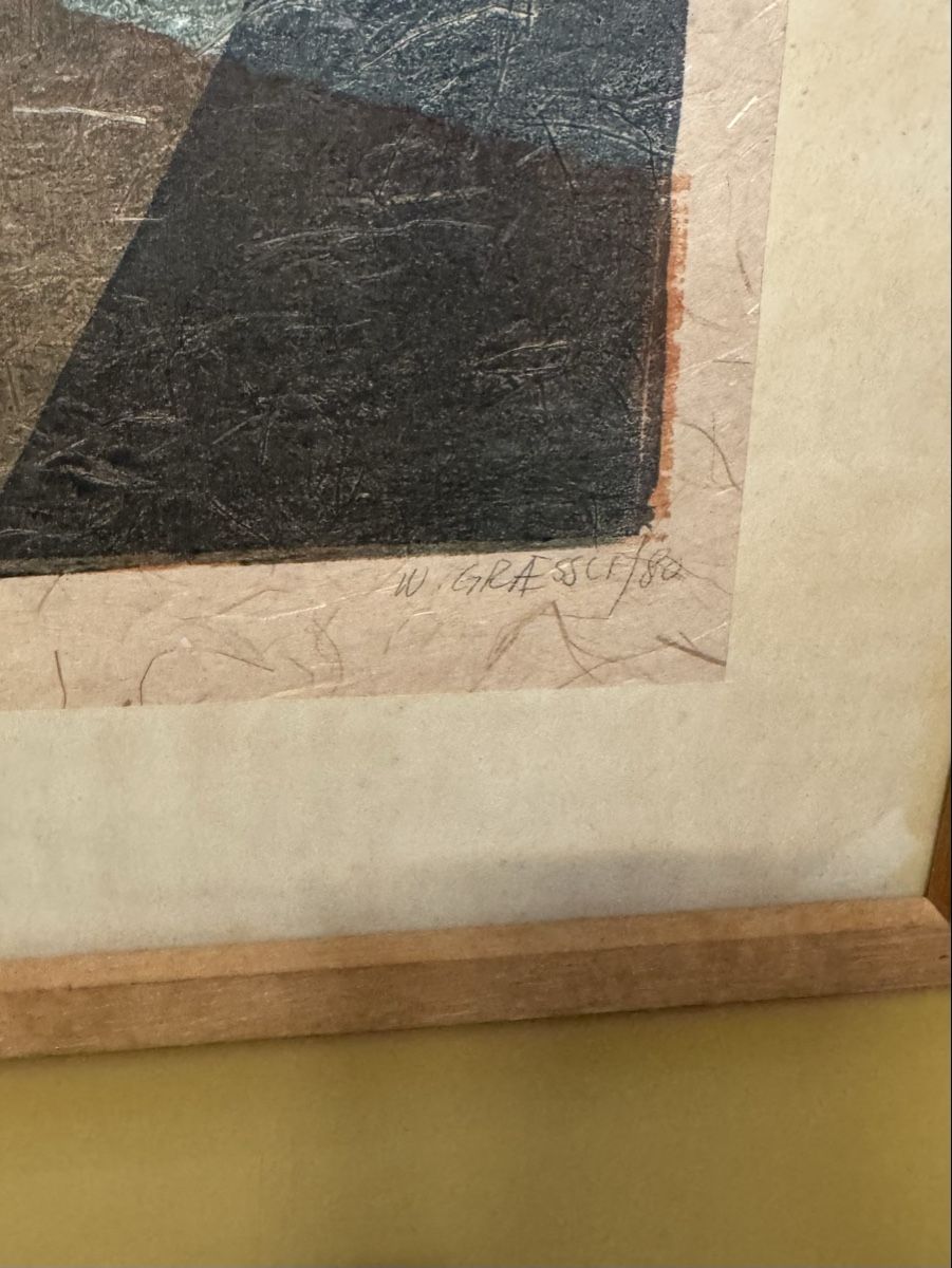 Grafica & Litografie: Lithos Hand signiert Bild  – Usato da Schlieren venduto da Freundlich02 4
