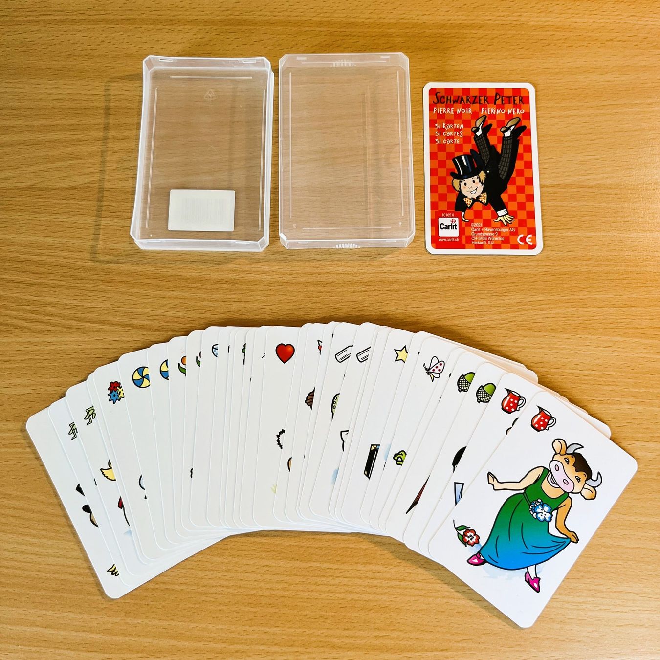 Carlit Spiele: Schwarzer Peter - Kartenspiel – Gebraucht aus Amlikon-Bissegg von allerlei-versand 1