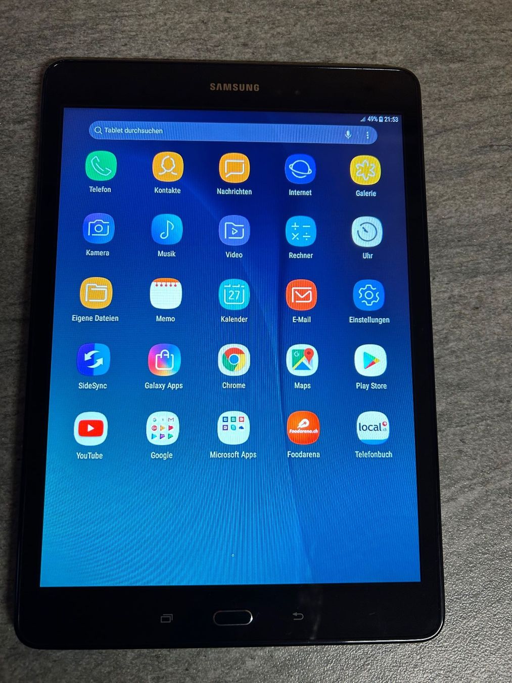 Samsung Tablet PC: Samsung Galaxy Tab A SM-T555 Tablet – Gebraucht aus Niederried b. Interlaken von Zg777 1