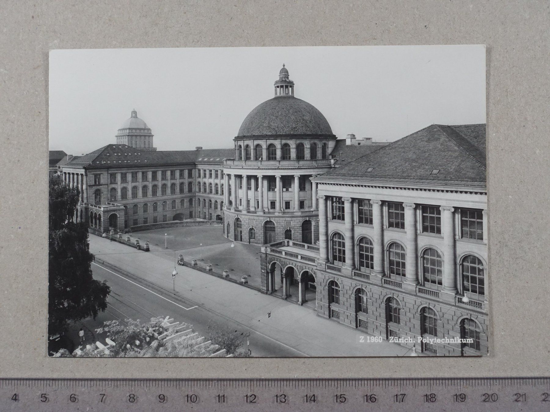 Cartoline postali: Zürich, Polytechnikum – Usato da Lenzburg venduto da fh1