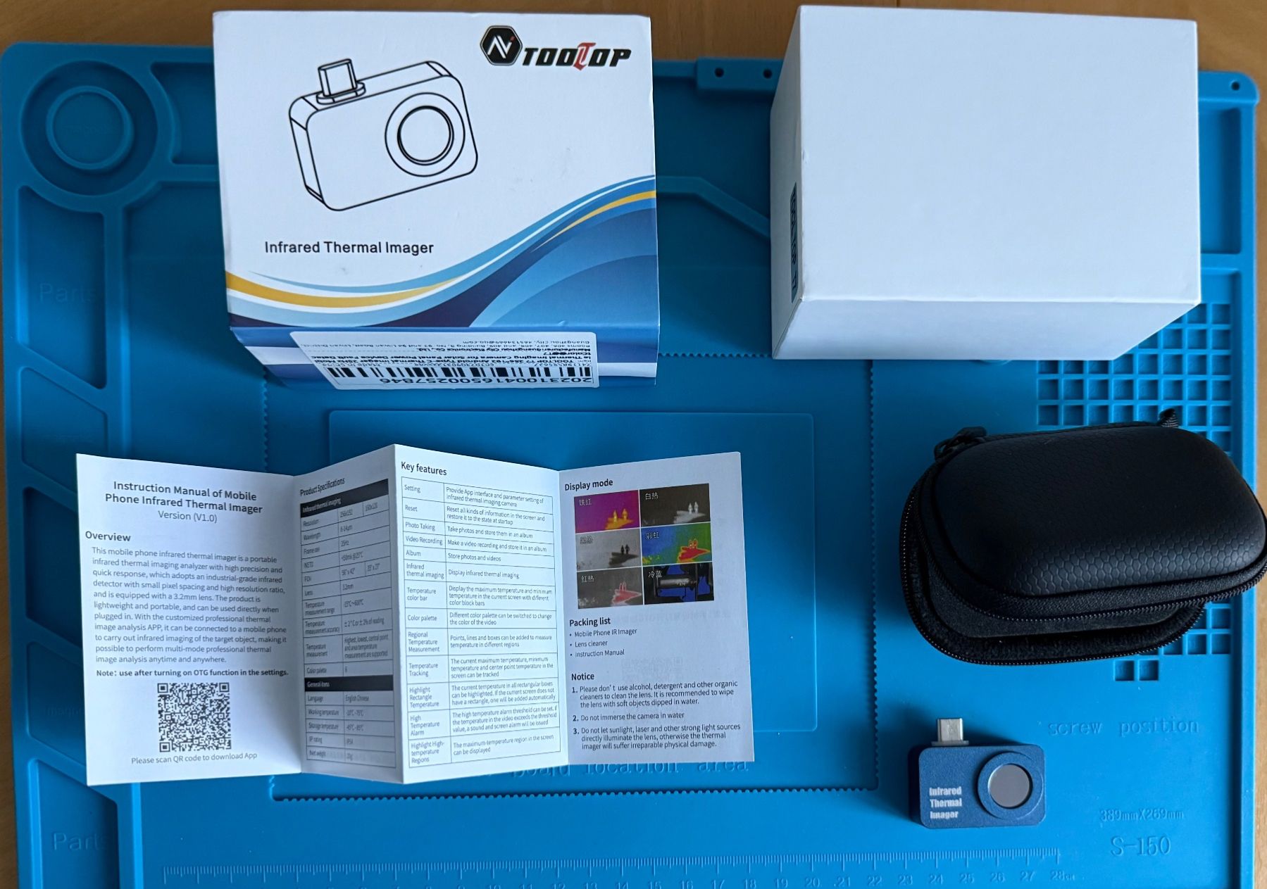 Videocamere: Wärmebildkamera Neu TOOLTOP T7 256x192 Android Type-C – Nuovo e nell'imballaggio originale da Amsteg venduto da jos_977s
