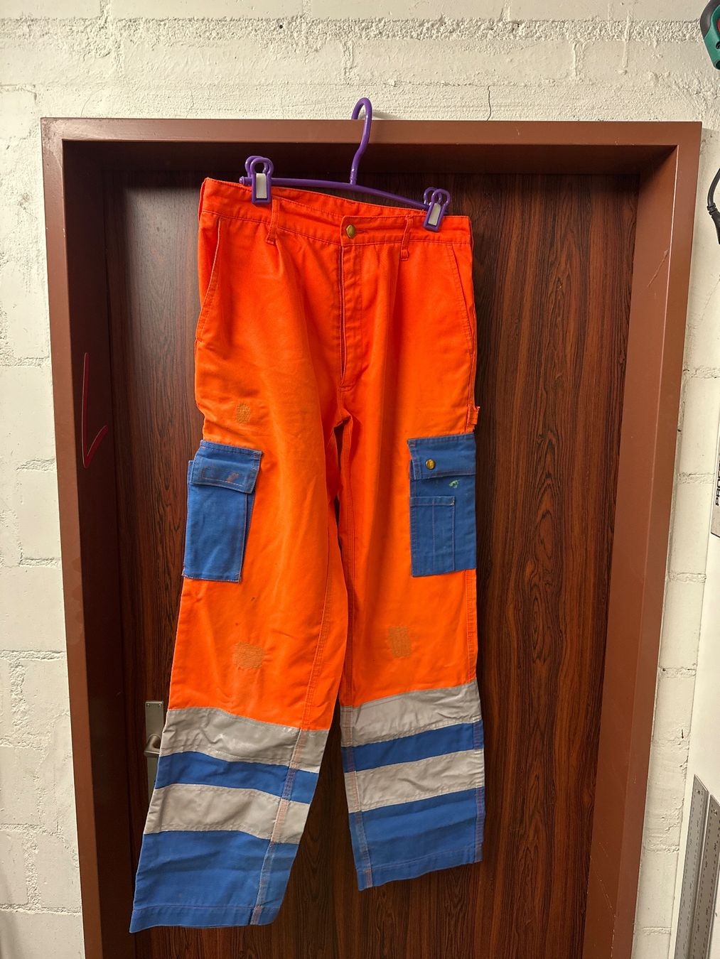 Pantaloni: Strong lange orange Hosen – Usato da Grüningen venduto da DomegaStore