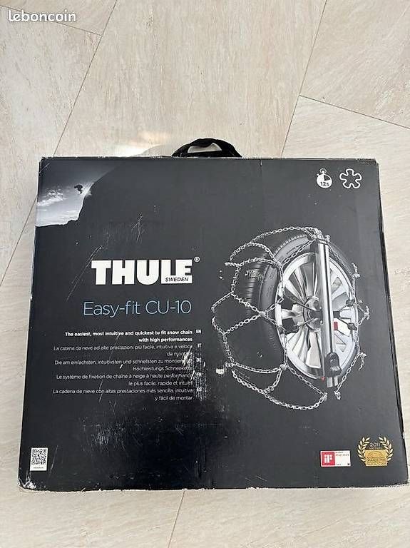 Schneeketten: Thule Easy-fit CU-10 chaîne à neige – Neu (gemäss Beschreibung) aus Petit-Lancy von papanisse