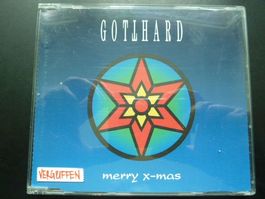 GOTTHARD - Merry x-mas  (CD-Single, vergriffen & rar!)