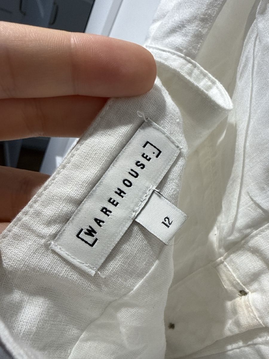 Vestiti: Weisses Kleid mit Rüschen  – Usato da Kirchberg SG venduto da kiki1402 2