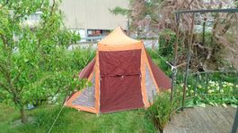 Tente Cabanon Tropic 3 coton / Baumwollzelt vintage