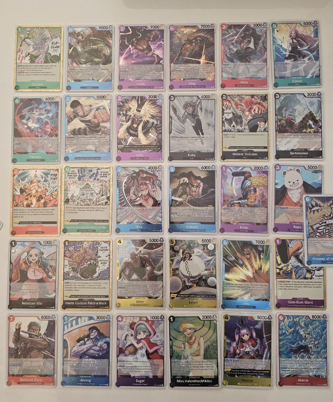 Bandai Carte collezionabili: Lotto carte di One Piece – Usato da Pregassona venduto da sig_6v2k 1