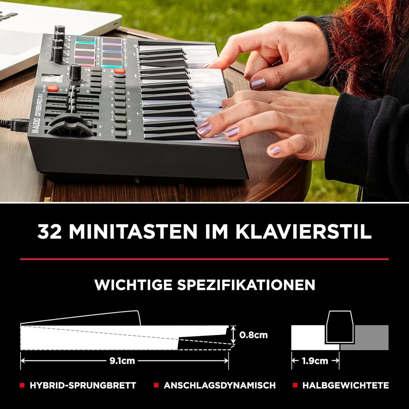 M-Audio Strumenti musicali: M-Audio Oxygen Pro Mini – Nuovo e nell'imballaggio originale da Winterthur venduto da my_username 2