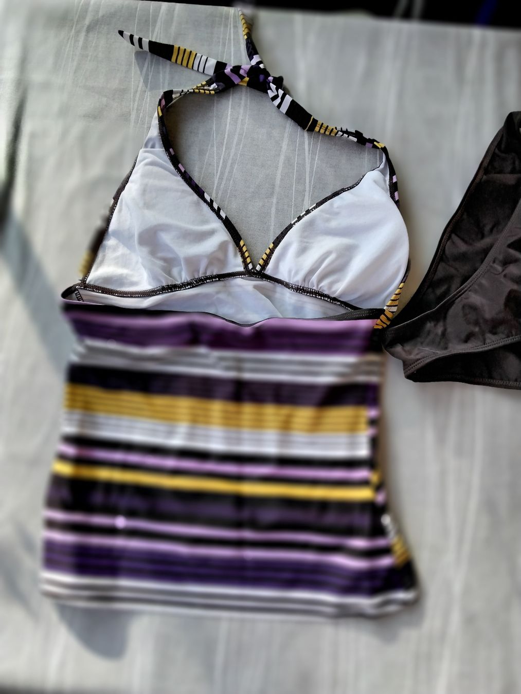 Costumi da bagno & Bikini: TANKINI VIOLETT BRAUN GR.40 – Nuovo (secondo la descrizione) da Biel/Bienne venduto da dasi3 1