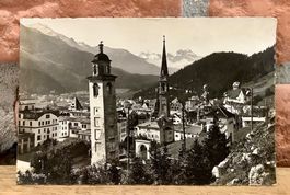 SCHIEFER TURM von St. Moritz - Engadin