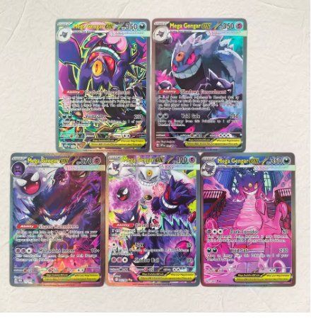 Pokémon Cartes à collectionner: Mega Gengar Pokemon Custom Karten – Neuf avec emballage d'origine à Hohentannen par MagmaCollectibles