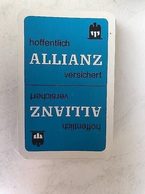 Karten: Allianz Skat - Karten – Gebraucht aus Eschlikon TG von Farewell01 2