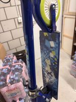 Kinderroller blau faltbar 
