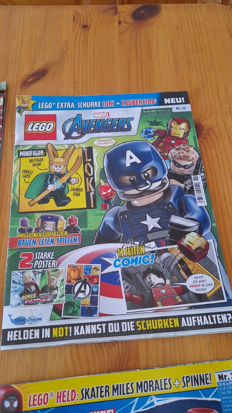 Fumetti: Lego Comic Hefte 4 Stück – Usato da Nesslau venduto da Churfirsten08 1
