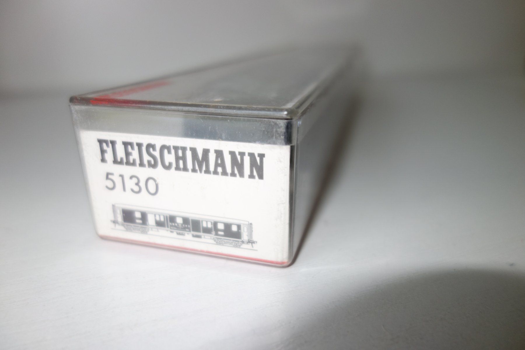 Fleischmann Modellini di ferrovie: Fleischmann 5130 , SBB Gepäck,  WS,  Beleuchtung, OVP – Usato da Schachen b Herisau venduto da Locophon 7