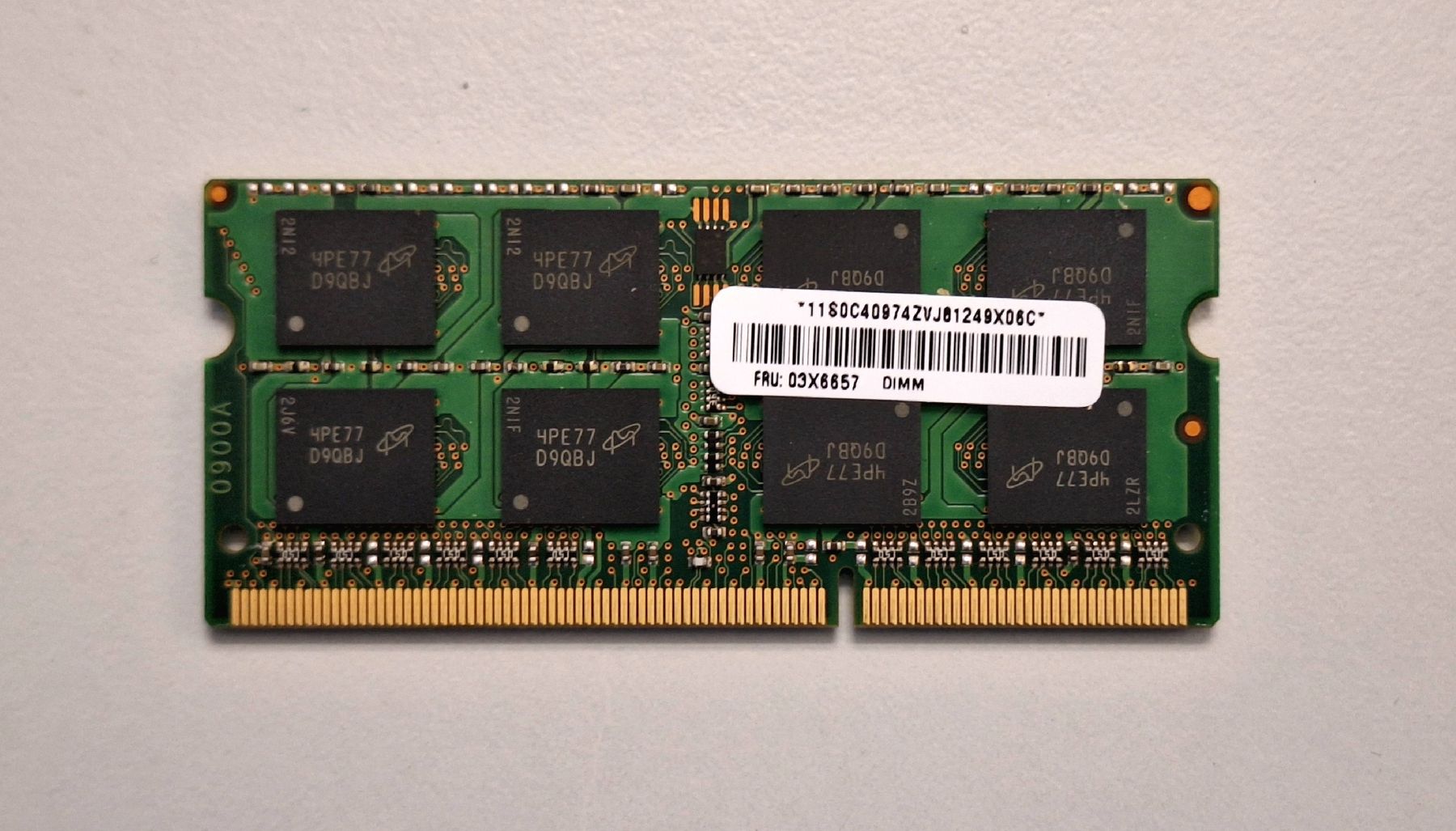 Memoria / RAM: RAM 8 GB DDR3 SODIMM – Usato da Belp venduto da Tubemaster 1