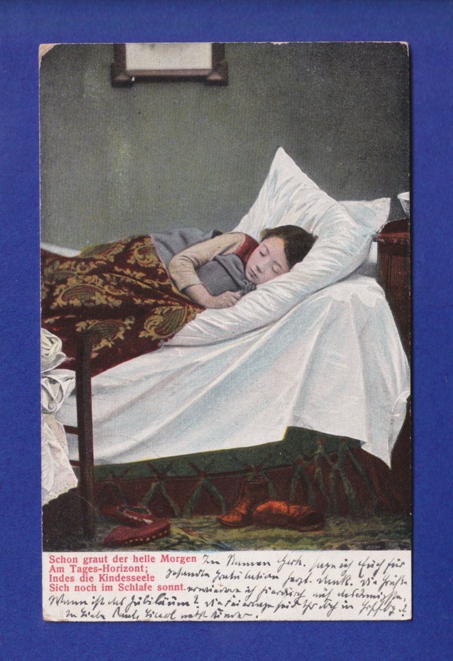 Cartoline postali: ENFANT - Au dodo – Usato da Pully venduto da nicecards-shop
