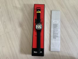 Swatch MICKEY BLANC SUR NOIR – Disney x Keith Haring - NEU