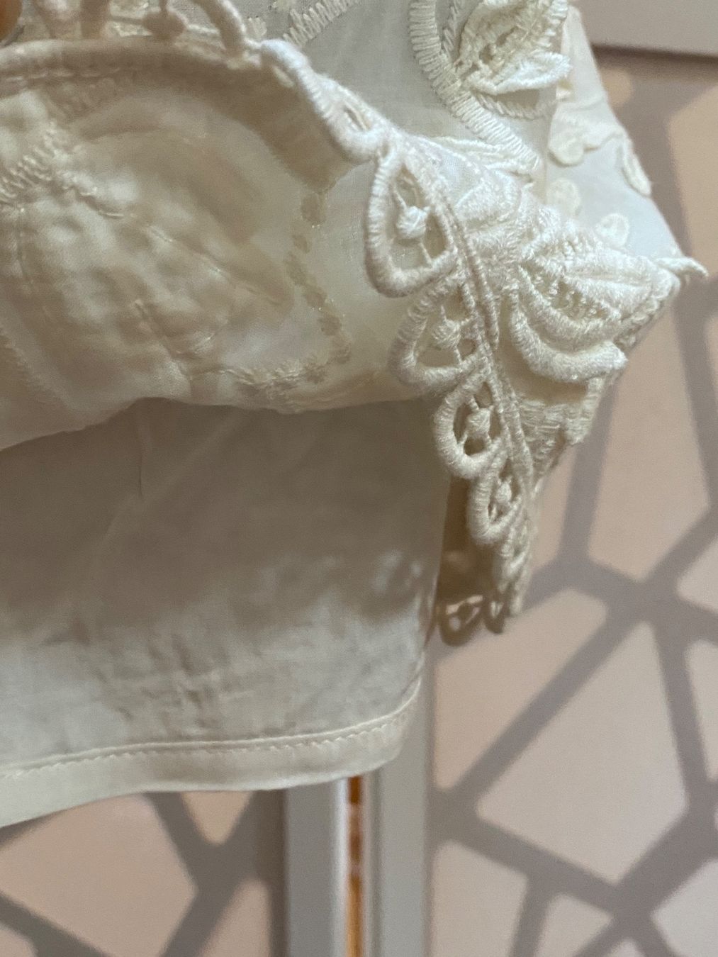 Cream Gonne: Pretty cream cotton skirt. S – Nuovo (secondo la descrizione) da Grund b. Gstaad venduto da PlageNeige 4