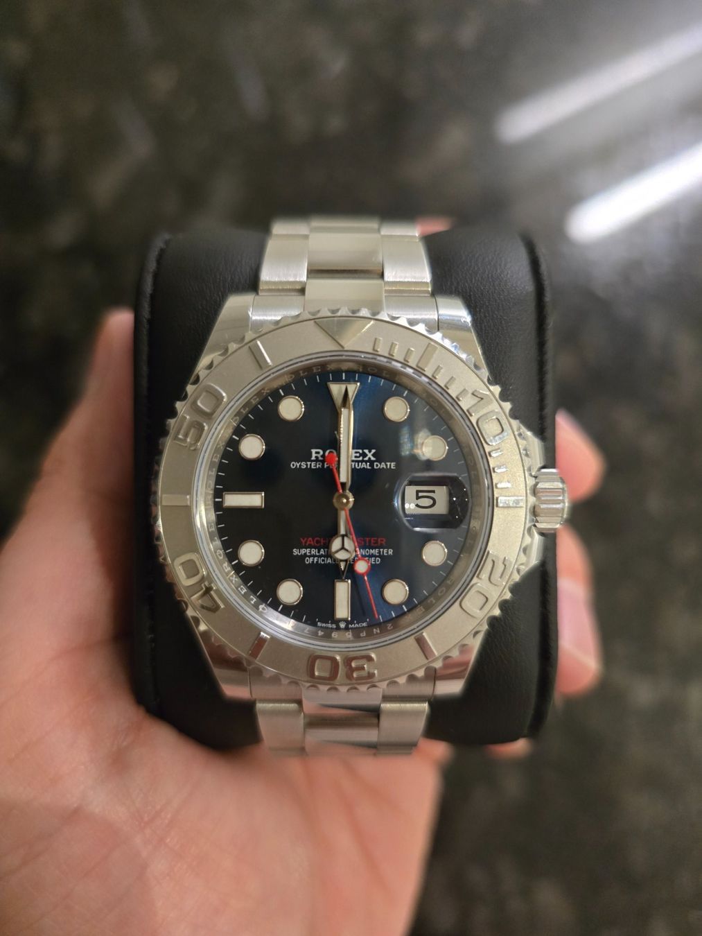 Rolex Orologi: Rolex Yacht-Master 40 blau – Usato da Steinmaur venduto da DS89 5