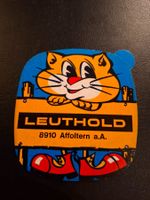 Vintage Rar Sticker Aufkleber Leuthold Affoltern a/A Neu!