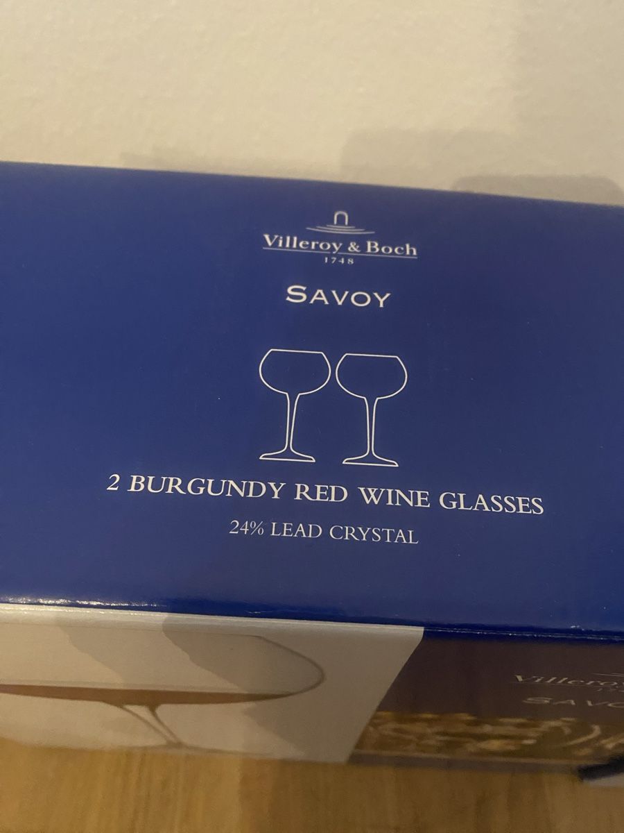 Villeroy & Boch Bicchieri: Villeroy&Boch 4 Red wine glasses – Nuovo e nell'imballaggio originale da Dietikon venduto da Tdaf33 1