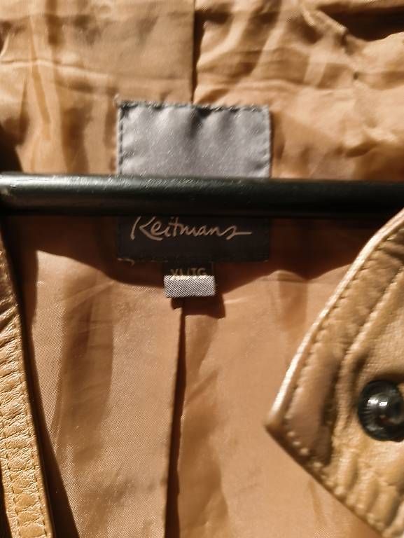 Giacche: Lederjacke Imitat hellbraun Gr. XL – Usato da Nänikon venduto da Manta87 2