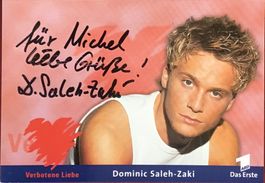 Dominic Saleh-Zaki Autogramm signiert Foto 10x15cm