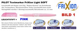 Pilot Leuchtstift Marker *** Frixion LIGHT SOFT *** PINK