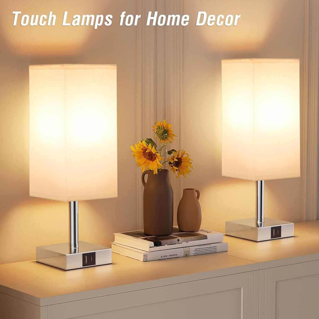 Lampade: Nachttischlampe Touch Dimmbar 2er Set – Nuovo e nell'imballaggio originale da Nuglar venduto da SaleRitter 5