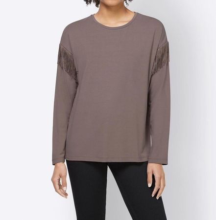 NEU SCHÖN Ihr Shirt Gr40 95%Viskose erdene Farbe voll trendy