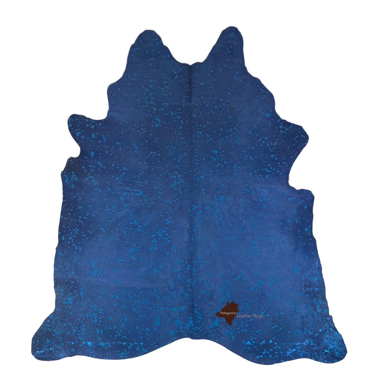 Tappeti: Kuhfell Teppich Blue Metalic – Nuovo e nell'imballaggio originale da Arbedo venduto da patagonialeatherrugs