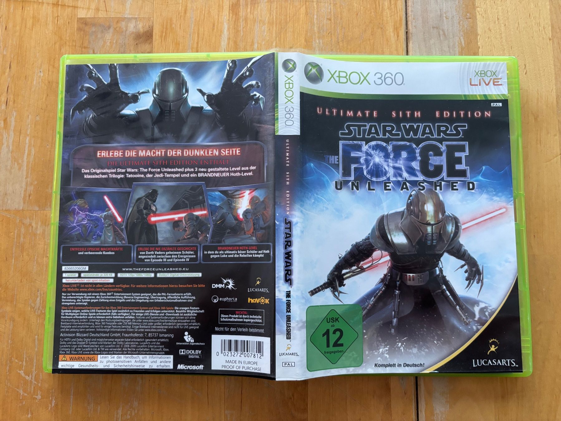 Giochi: Star Wars The Force Unleashed (CIB) – Usato da Frenkendorf venduto da Fionchen