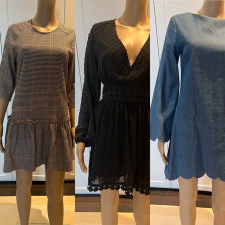 3 Designer Kleider Gr.S
