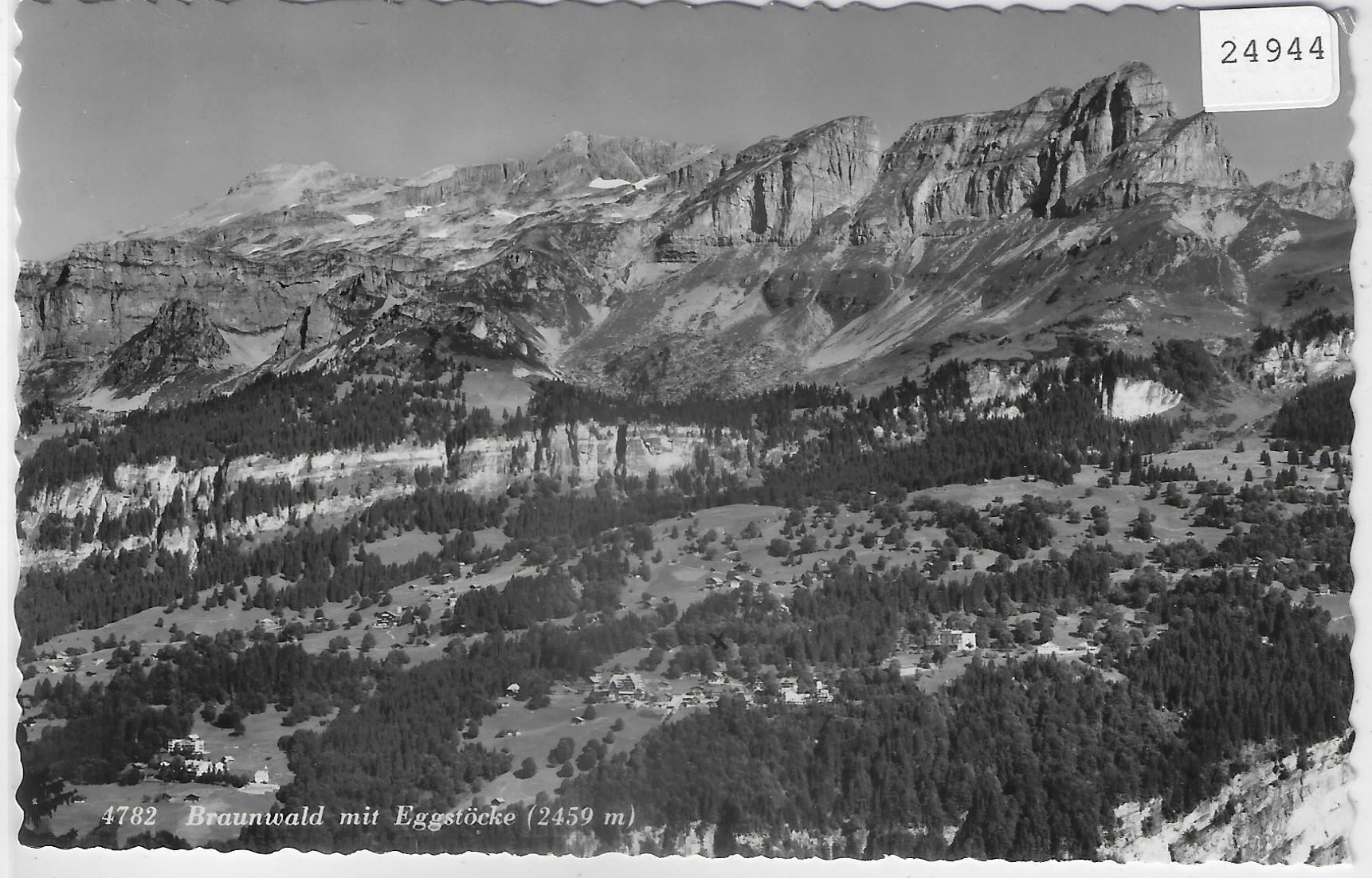 Ansichtskarten: Glarus mit Eggstöcke – Antik aus Ettingen von Kartenplanet