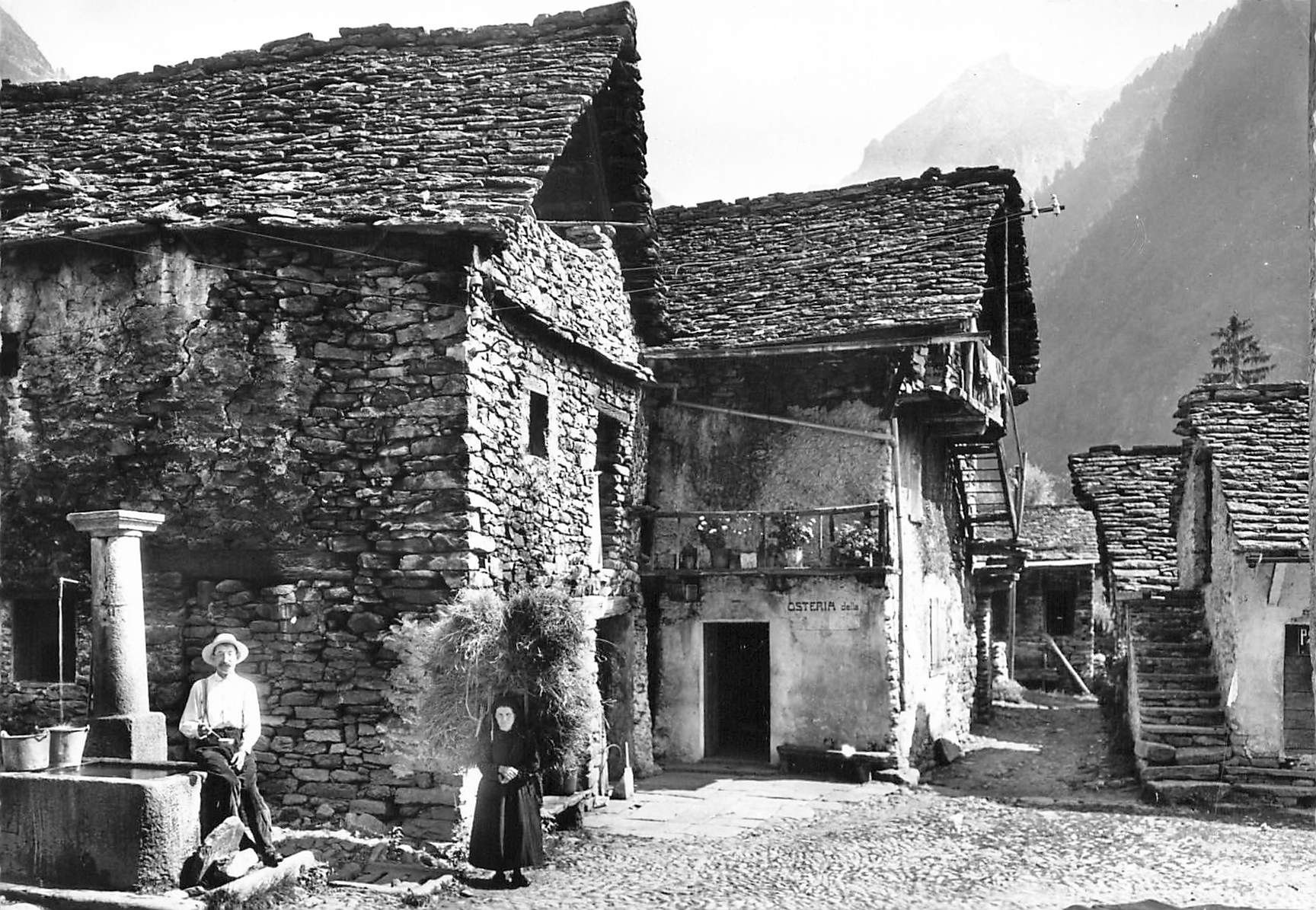 Ansichtskarten: Sonogno Verzasca TI G – Gebraucht aus Biasca von Blenio71