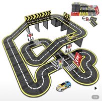 50-teilig Magnetic Tiles Magnetisches Bauset Strassen Auto