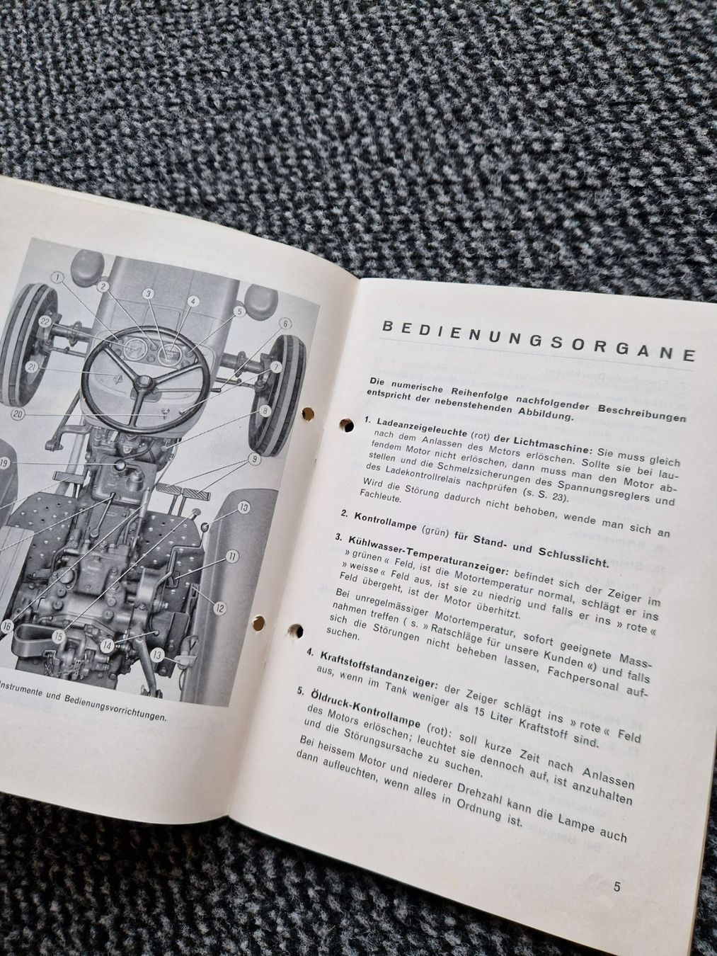 Fiat Trattori: Original Anleitung Fiat Traktor 450 – Usato da Dürnten venduto da Bachtel84 2