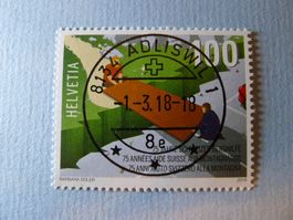 2018 Sondermarke Schweizer Berghilfe ET Vollstempel1662