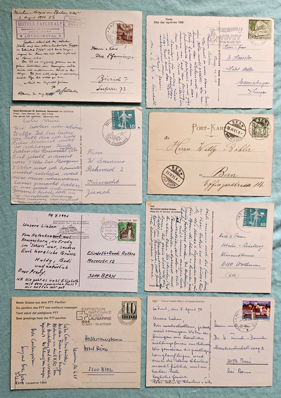 Cartoline postali: Lot Varia CH – Usato da Steffisburg venduto da skydog66 1