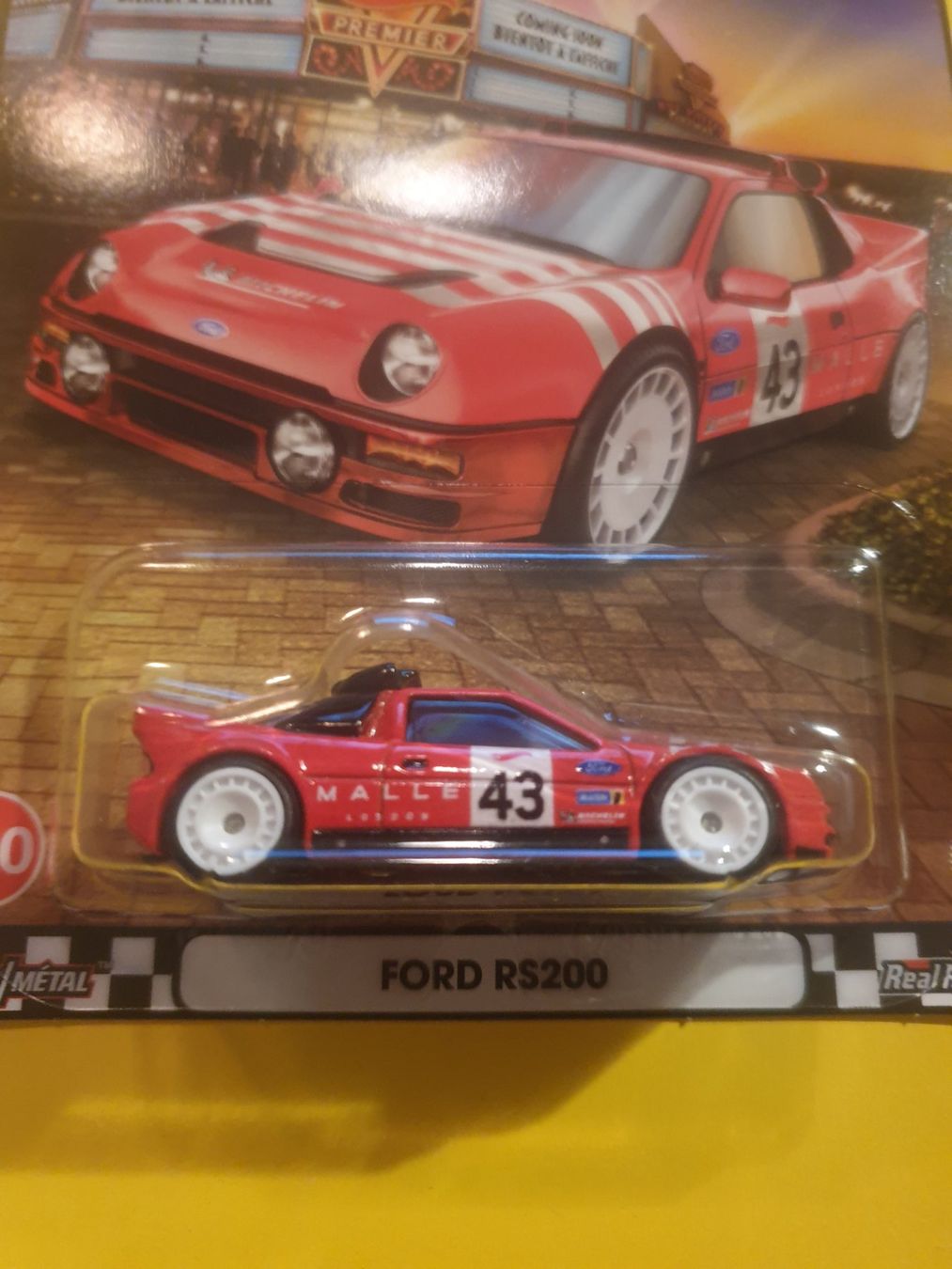 Hot Wheels Modellini d'auto: Hot Wheels FORD RS200 – Nuovo e nell'imballaggio originale da Oftringen venduto da Rotor 2