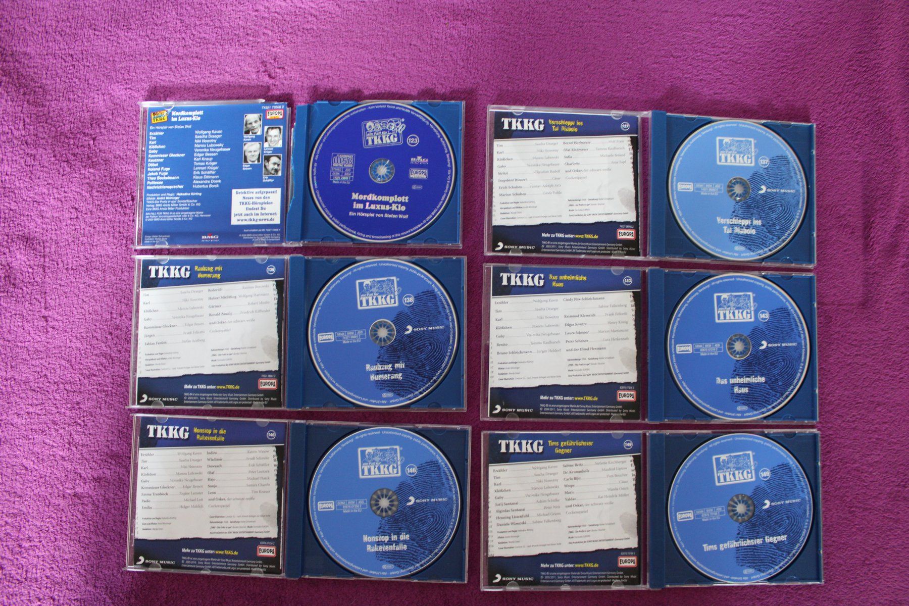 CDs: 6 - TKKG - Hörspiel - CD´s – D'occasion à Müllheim Dorf par Seeeule01 7