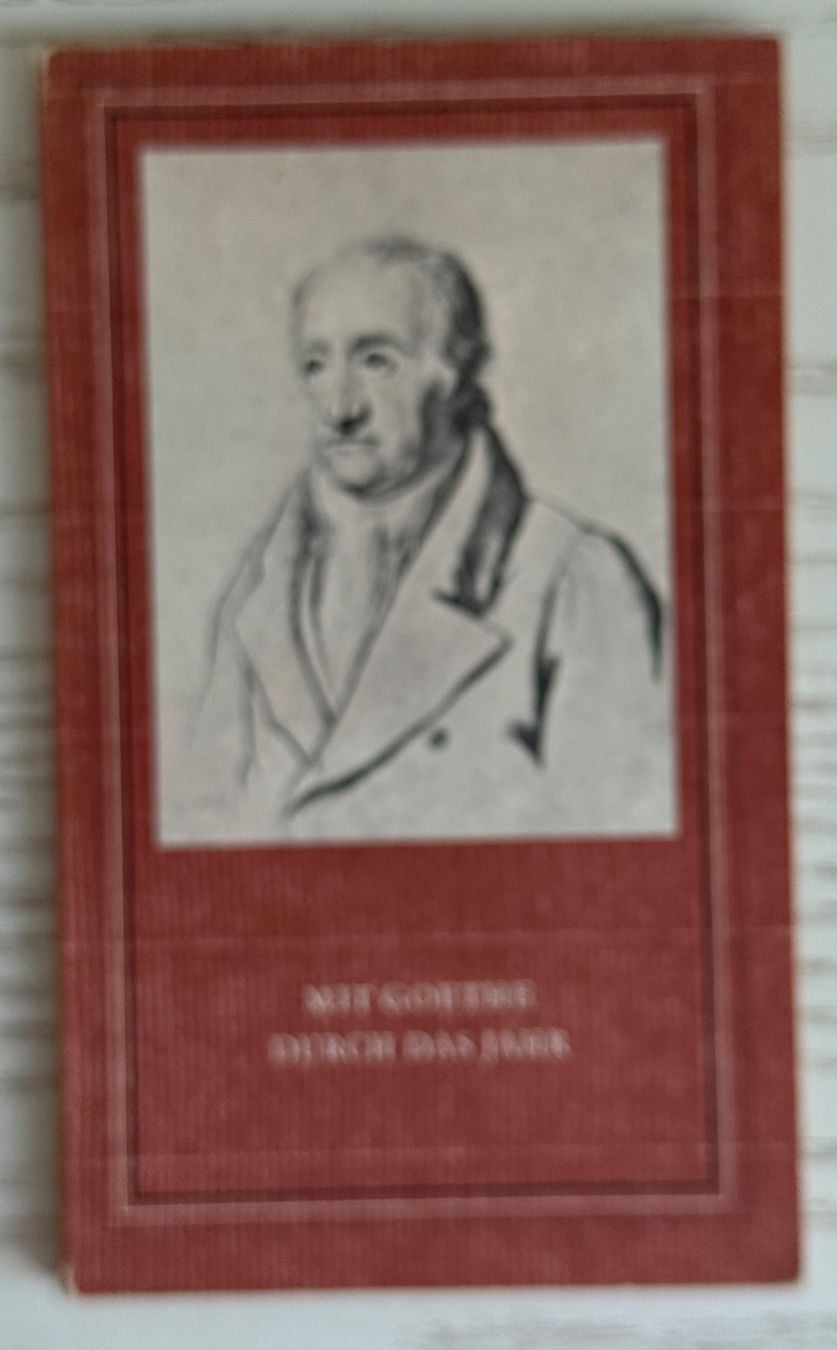 Libri: Mit Goethe durch das Jahr. 1962 – Usato da Baden venduto da Alerik