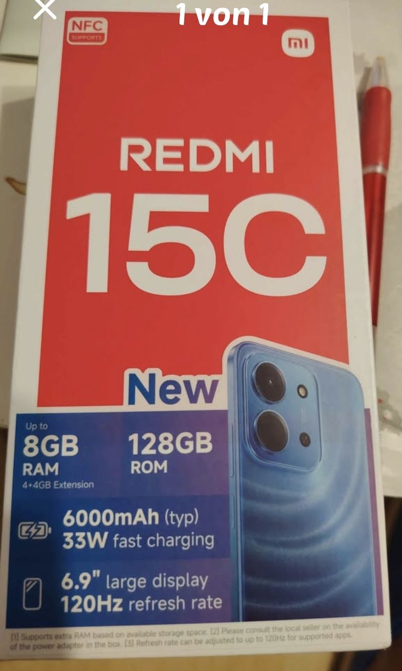 Xiaomi Handys / Smartphones: Redmi 15C  – Neu und originalverpackt aus Eschenz von mar_z8vr 1