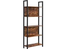 Bücherregal Standregal mit 5 offenen Regalebenen DAVID