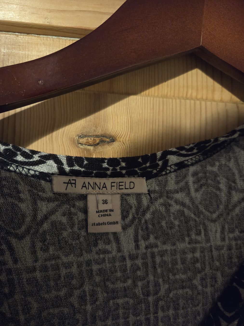 Anna Field Vestiti: Anna Field Kleid, Gr. 36, blau-schwarz – Usato da Zürich venduto da sca_w5gs 1