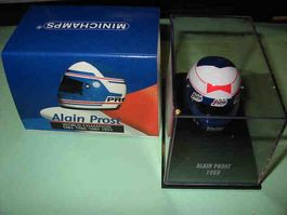 Alain Prost Helm 1985 * Minichamps 1:8