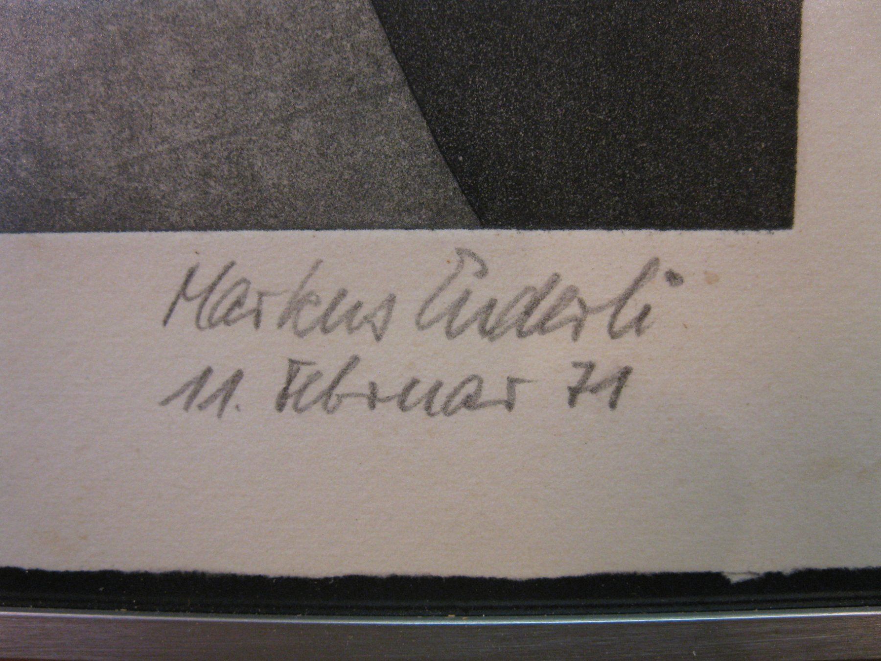 Grafica & Litografie: Original Handdruck Nr. 1/20 – Usato da Altstätten venduto da antikundart 3