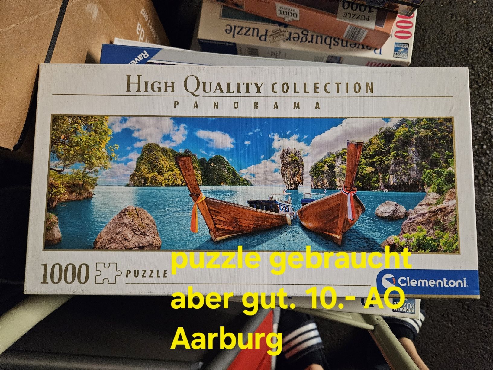 Clementoni Puzzles: Puzzle Panorama 1000 – D'occasion à Aarburg par shasha92